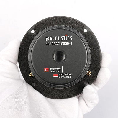 SB Acoustics SB29BAC-C000-4 29mm Beryllium dome tweeter