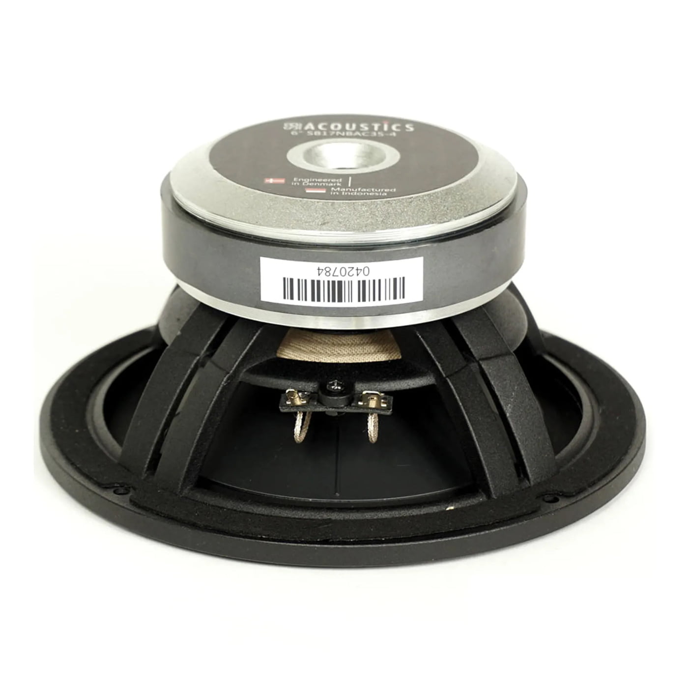 SB Acoustics SB17NBAC35-4 6'' Black Aluminium Cone Woofer