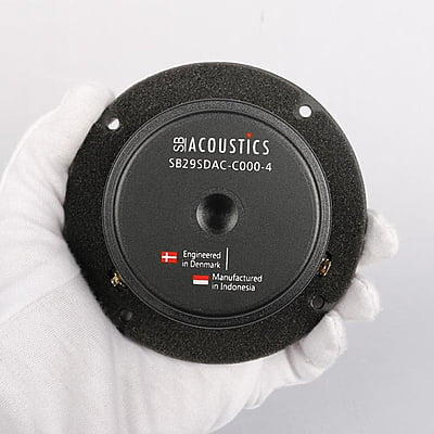 SB Acoustics SB29SDAC-C000-4 29mm Textile Dome Tweeter – Audiofy.in