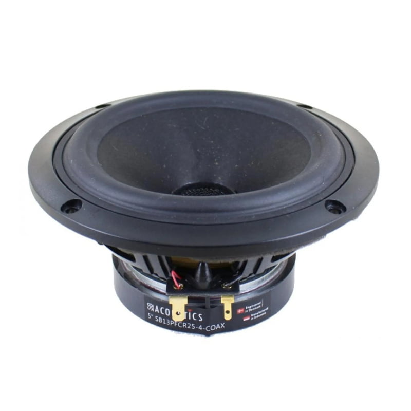 SB Acoustics SB13PFCR25-4 COAX 5'' Coaxial Paper Cone Woofer