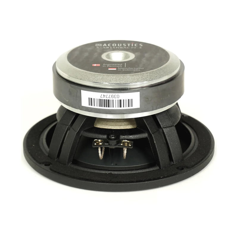 SB Acoustics SB15NBAC30-4 5'' Black Aluminum Cone Midwoofer