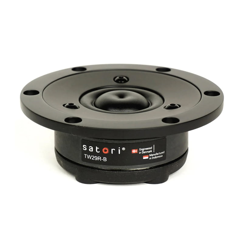 SB Acoustics Satori TW29RB-4 Ring Dome Tweeter - Black